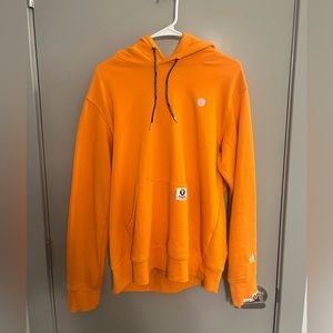Bathing Ape (NEON ORANGE) Hoodie (XL)